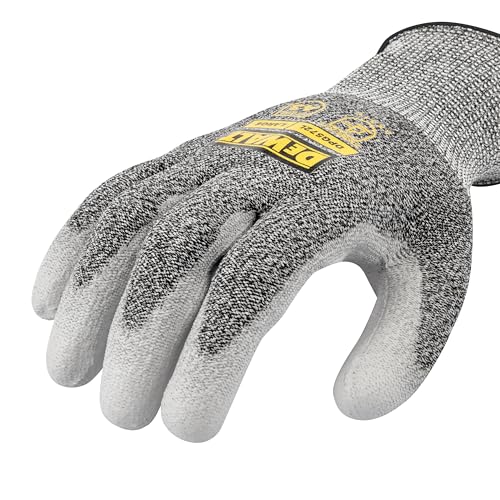 DEWALT Unisex Dpg572 Pu A3 Cut Resistant Glove - size: Small