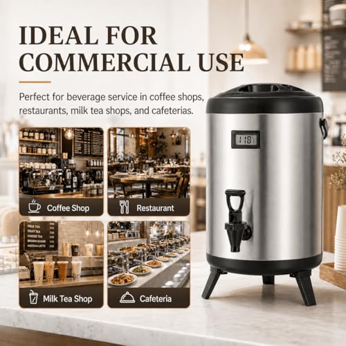 2.2 Gallon Insulated Beverage Dispenser with Spigot - size: 2.2 Gallons