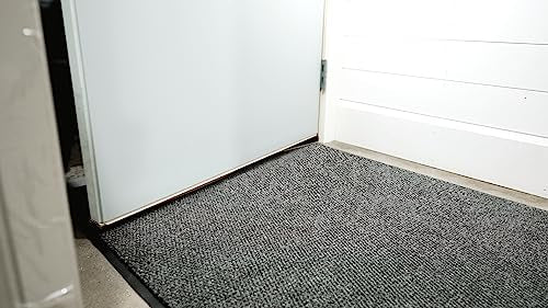 Notrax - 136S0036GY 136 Polynib Entrance Mat, for Home or Office - color: Grey, size: 2'11" x 5'11" (Rectangular)