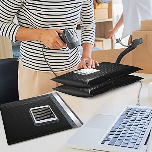 Famagic Black 8.5x12 Bubble Mailers for Small Business, 40pc, Usable 8.5x11 - color: Black, size: 8.5x12 Inches 40pcs