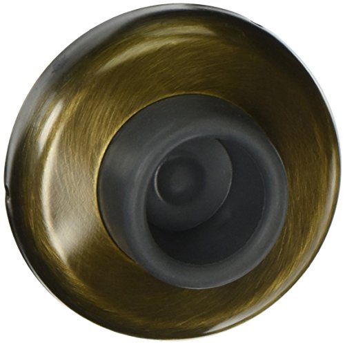 Deltana WB250U5 21/2-Inch Diameter Wall Mount Concave Flush Bumper - color: Antique Brass