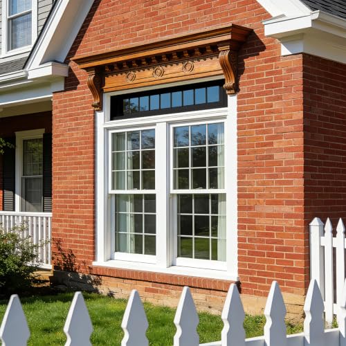 12" x 60" Vinyl Transom Window, Black - color: Black, size: 12" x 60"
