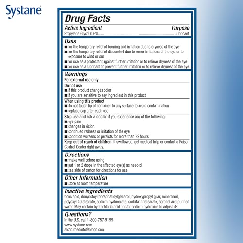 Systane PRO PF Multi-dose Preservative-Free Lubricant Eye Drops 32 Vials (Pack of 2) - size: 32 Count (Pack of 2)