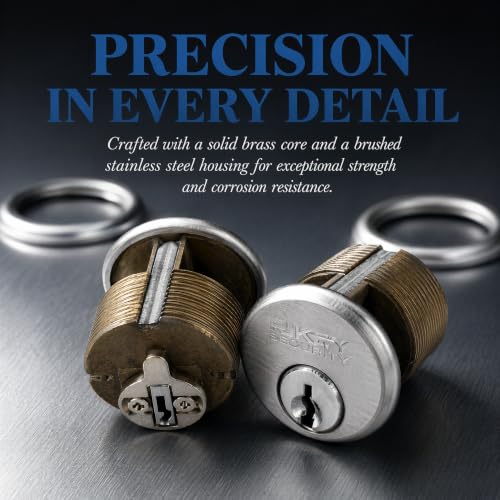Adams Rite 4036 Mortise Cylinder Replacement, 1", 2 Pack