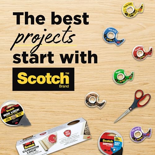 Scotch Deluxe Tape Dispenser, Black (C24) (Pack of 6) - size: (Pack of 6)
