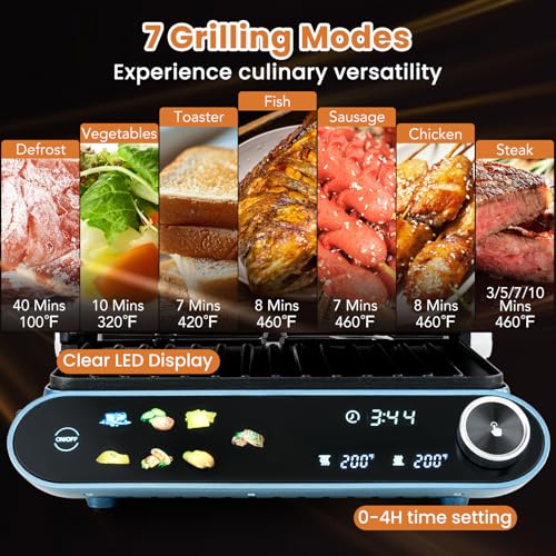 ARLIME Panini Grill Press Sandwich Maker, 1200W Electric Griddle