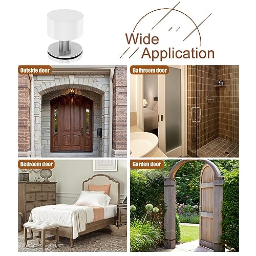 White Door Stops, 1 Pack