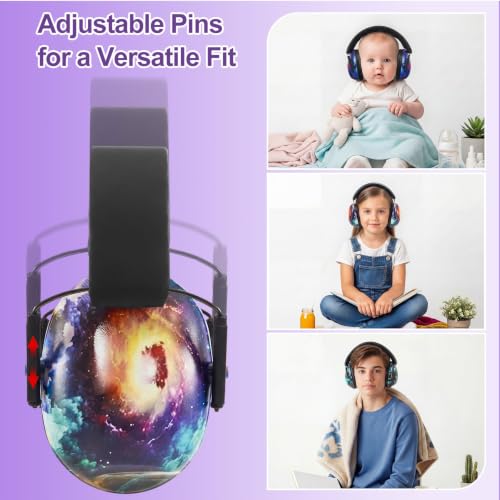 Amylove 12 Pcs Kids Noise Cancelling Headphones Ear Muffs Starry Sky Style - size: Universal Fit (kids & Adults), style: Starry Sky Style