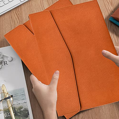 VANRA 1 Piece PU Leather Envelope File Folders Holder A4 Paper Organizer - color: Brown