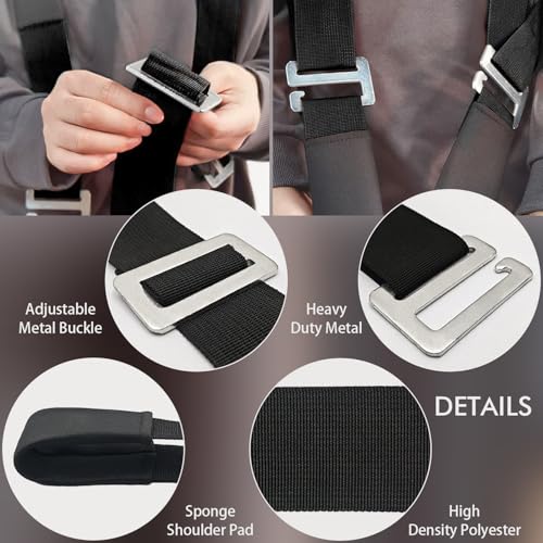 Moving Straps, 2-Person Lifting and Moving System, Appliance Or Furniture Moving Straps for Lifting, Heavy Lifting Straps Moving
