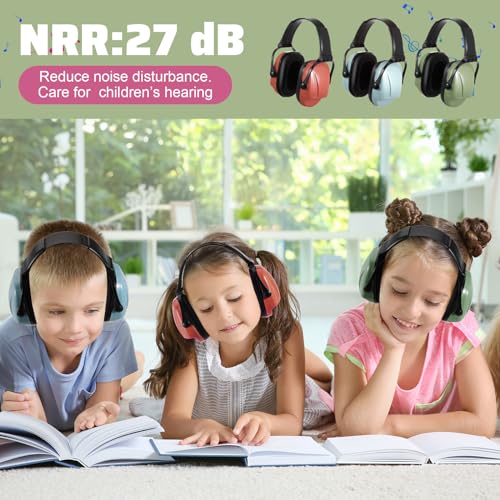 Amylove 12 Pcs Kids Noise Cancelling Headphones Ear Muffs Elegant Style - size: Universal Fit (kids & Adults), style: Elegant Style