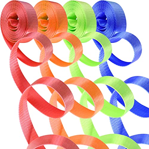10 Yards Nylon Webbing 1 inch 1.5 inch 2 inch Webbing Nylon Strap Backpack Straps Belt, 10 25 50 3.3 Yards Webbing - color: White, size: 1.5 inch-10 yards