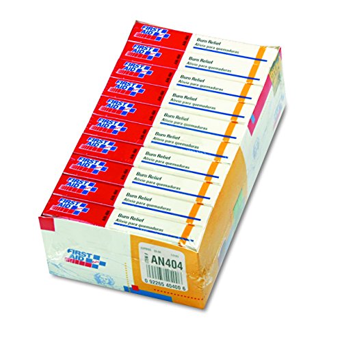 First Aid Only FAO AN404 AN-404 Burn Treatment Pack Refills for ANSI-Compliant Kits/Cabinets (Pack of 60)
