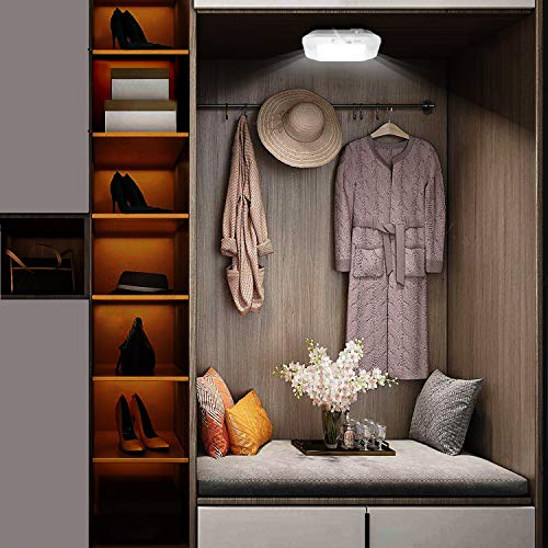 Battery Operated Ceiling Light, Motion Sensor Light Indoor - color: 6000K