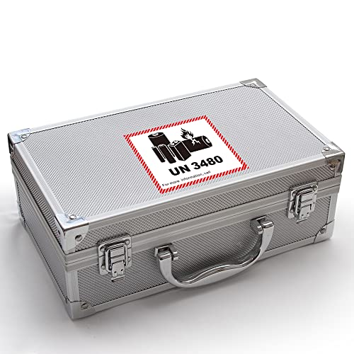 HYBSK 50PCS 4.7" x 4.3" Lithium Ion Battery Transport Caution Warning Labels for Shipping (UN3480) - size: UN3480