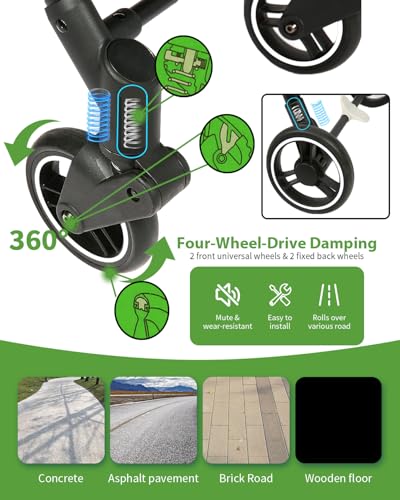 Foldable Shopping Cart with 70L, Height Adjustable for Office, Picnic, Laundry - size: 70 liter bag removable