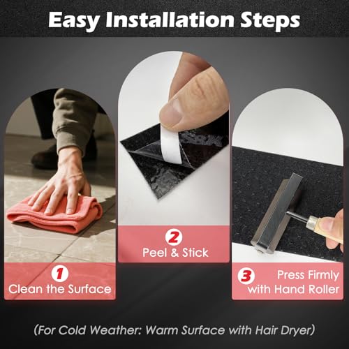 S&X Anti Slip Tape 2in x 60ft Grip Tape for Stairs & Floors, Patterned - size: 2" x 60'