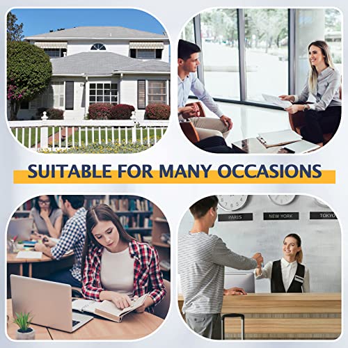 Remerry 1 Pack 4 x 9 Inch Outdoor Brochure Holder with Lid, White - color: White