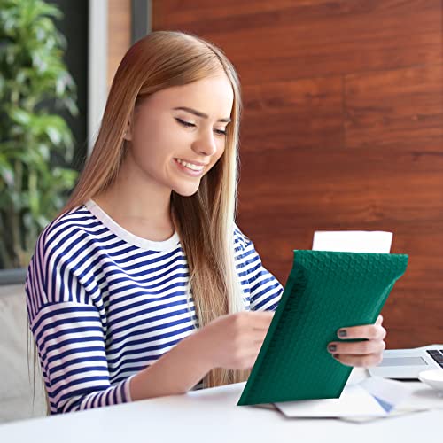 UCGOU Bubble Mailers 6x10" Green Usable Size 6x9" Padded Envelopes 100 Pack - color: Green, size: 6x10" 100PC