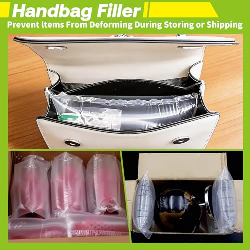 250 Count Packing Air Pillows for Shipping with Pump, Size 3.54" x 7.87" - color: 3.54" x 7.87", size: 250 Count