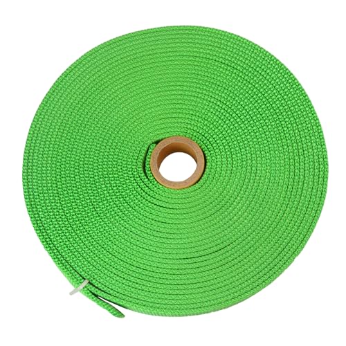 SEPEAK 1 inch Nylon Tubular Webbing UIAA Certified 1pc,Green,10 Yard - color: Green, size: 1 inch x 10 yard