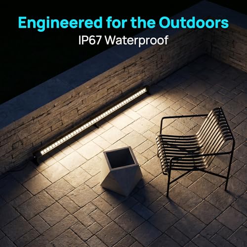 2Pack 72W Wall Washer Light 4FT 5000K 120V IP67 Waterproof Plug-in - color: 5000K-Daylight White, size: 47.2"