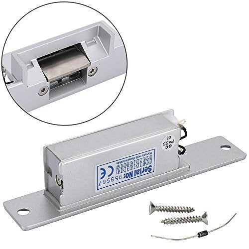 UHPPOTE Electric Door Strike Lock Fail Safe 12VDC for Access Control System