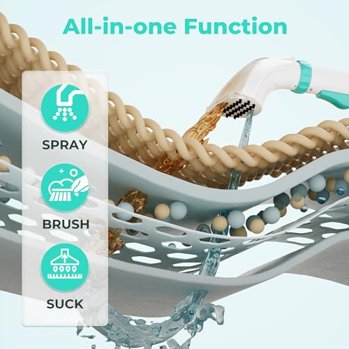 HAUSHOF Portable Carpet, Upholstery Cleaner Machine, 13Kpa Suction