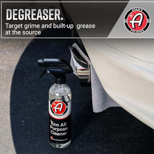 Adam's Polishes ECO All Purpose Cleaner - Industrial Strength, Concentrated Formula Can be Diluted Down - Tough on Dirt but Easy on Your Car, You, and The Environment (16 oz)
