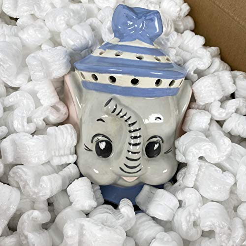 UOFFICE Packing Peanuts 3.5 cu. ft. (22.5 Gallons), S-Shaped Popcorn Cushion for Shipping (White), Void Filling Popcorn Peanuts