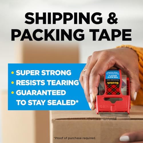 Scotch Heavy Duty Packing Tape, 1.88 in x 27.7 yd, 1 Roll - size: 1 Roll