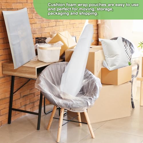 10 Pcs 30 x 40 Inch Foam Pouches, Extra Large Foam Pouches, Moving Supplies - color: Single Size, size: 30 x 40 Inch