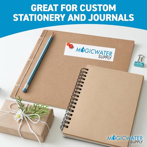 MagicWater Chipboard Sheet - 8.5x11 inch - 22 pt - 0.022" Thick - 100 Pack - color: Kraft 100 Pack