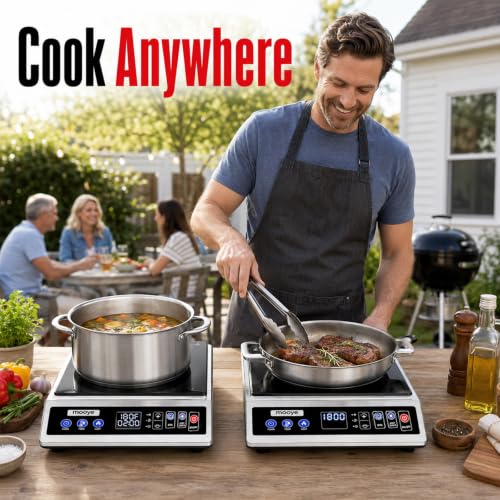Induction Cooktop 1800W Portable Induction Burner (Standard)