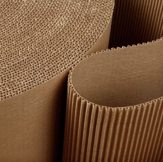 Corrugated Wrap, 36" Wide x 250 Ft Long, Protective Packaging Material, Heavy Duty Cardboard Wrap, Shipping, Packing, and Moving Supply