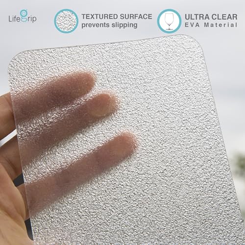 LifeGrip Clear Anti Slip Tape 4" x38Ft Waterproof Grip Tape for Tubs&Shower - size: 4" X 38'