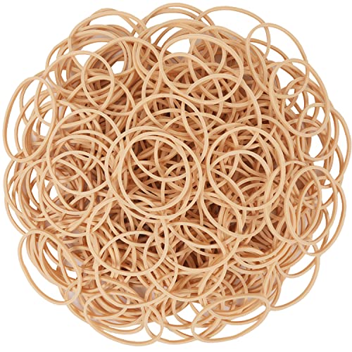 AIWOQI Rubber Bands Size16 Elastic Rubber Band #16 Light Brown 600Pcs - color: Light brown
