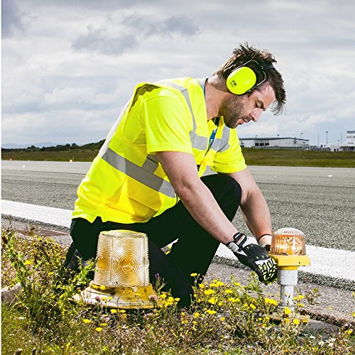 Portwest Berlin Executive Hi-Vis Vest Visibility Reflective Safety Security Work Top ANSI 2, Yellow, 6XL - color: Yellow, size: 6X-Large