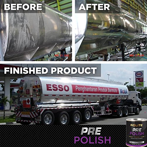 Rolite Pre Polish Paste Oxidation and Stain Remover Metal 4.5oz - size: 4.5oz