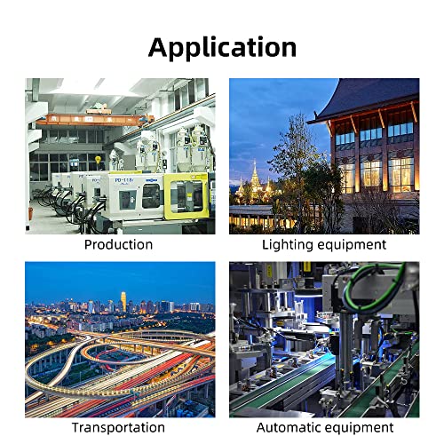CNAODUN Multifunctional Time Delay Relay Digtal Display HYCRT8S-M1 AC/DC 24-240V Rotary Regulating Multifunction Time Relay DIN Rail Mount Type - size: HYCRT8S-M1,Multifunction