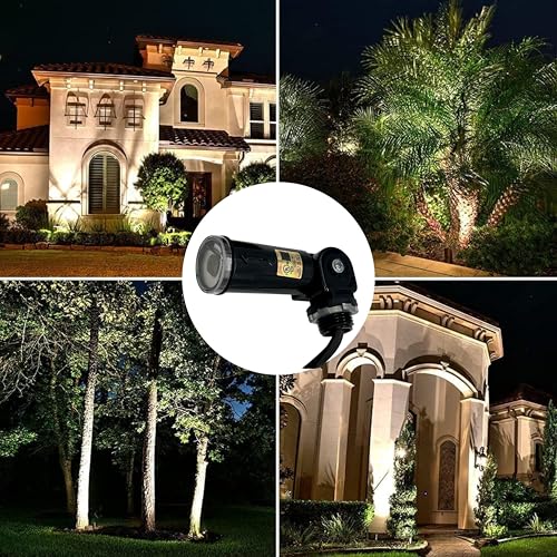 Dusk to Dawn Sensor Photocell for Outdoor Lighting - Outdoor Photocell for Landscape Lighting Transformer, Plug in Photo Cell, Photo Electric Switch Dusk-to-Dawn Light Sensor Switch with Swivel Mount