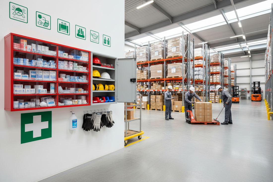 How to Build an OSHA-Ready First Aid Station for Busy Warehouse Operations
