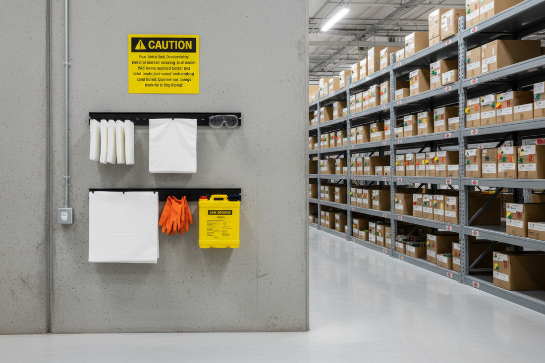 Top 5 Mistakes When Setting Up a Warehouse Spill Response Station