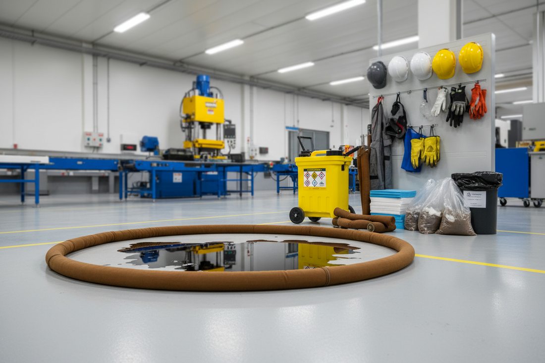 How to Build a Spill Control Kit That Actually Works on Industrial Floors