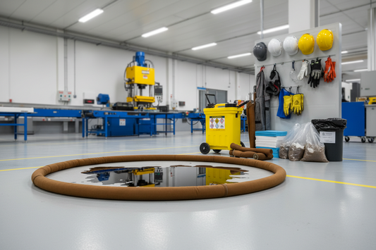 How to Build a Spill Control Kit That Actually Works on Industrial Floors