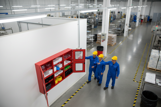 5 Critical Steps for Setting Up a Spill Control Station on Manufacturing Floors