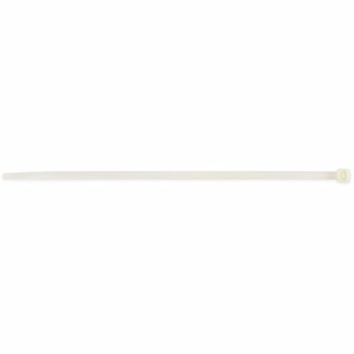 Tatco Tamper-Proof Nylon Cable Ties, 8 x 3/16, 1000 Ties/Pack (22200)