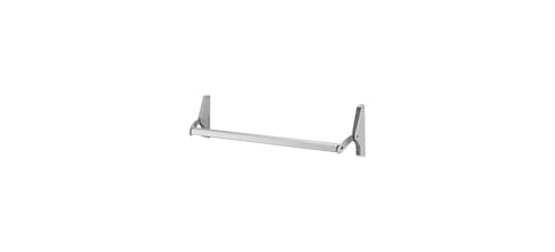 31108547628 CRL Satin Aluminum 48" Jackson 10 Series Non-Handed Concealed Vertical Rod Panic Exit Device