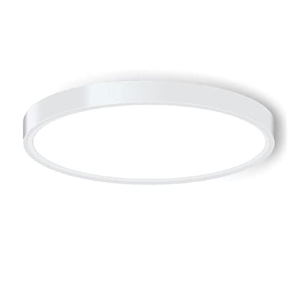 LED Ceiling Light Fixture Flush Mount, 9inch Low Profile Ceiling Light - color: White, size: 9Inch-1Pack