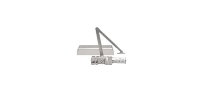 CRL PR90A Aluminum Adjustable Spring Power Size 1 to 6 Cast Iron Surface Mount Door Closer